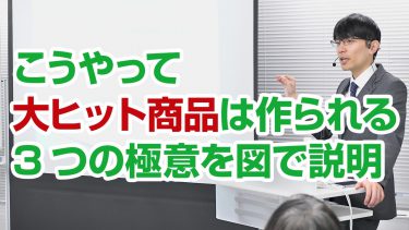 【図解】3ステップで超売れる商品サービスを生み出す神髄とは？